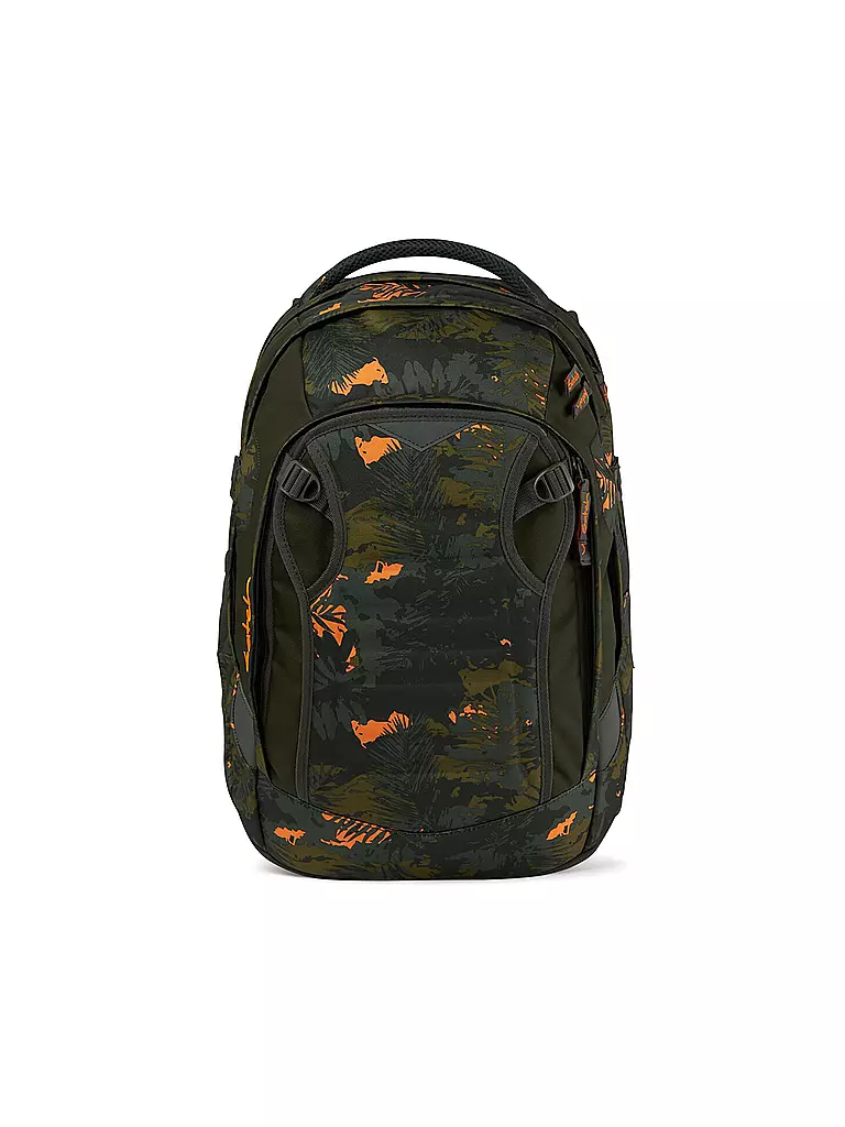 SATCH Schulrucksack Satch Match Jurassic Jungle dunkelgrün