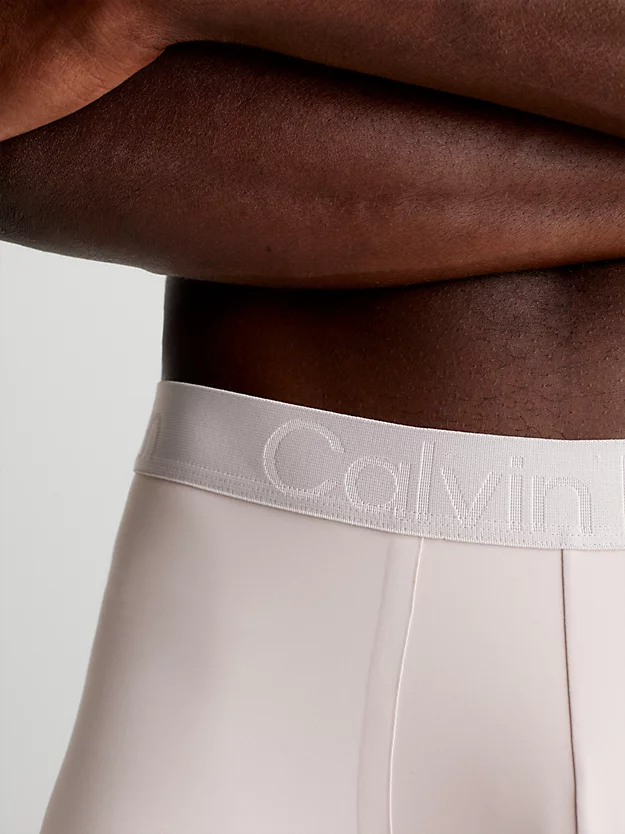 Cuecas Boxer de Cintura Baixa - CK Pretas Refrescantes