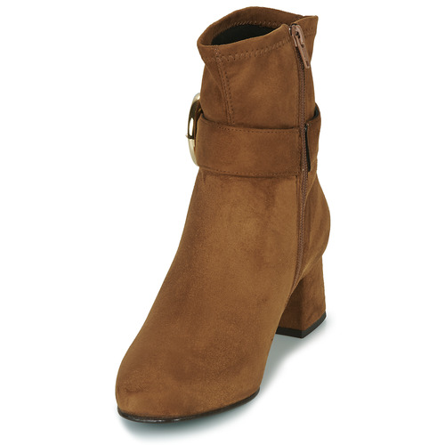 JB Martin - ADORABLE - Toile suedée stretch camel