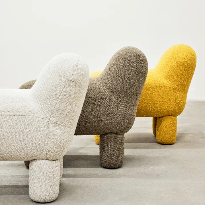 Design House Stockholm - Lulu Pouf, braun