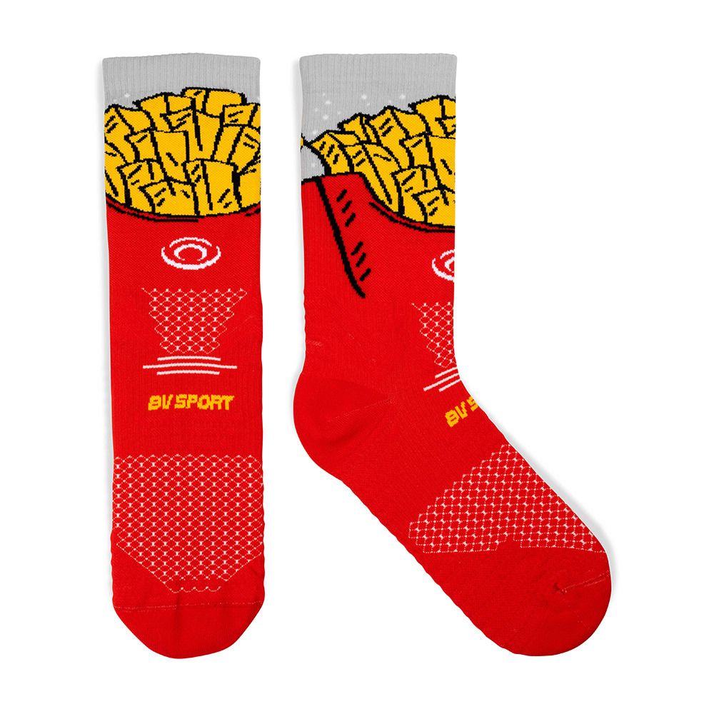 BV Sport TRAIL ULTRA NUTRISOCKS COLLECTOR - Chaussettes nutri frites