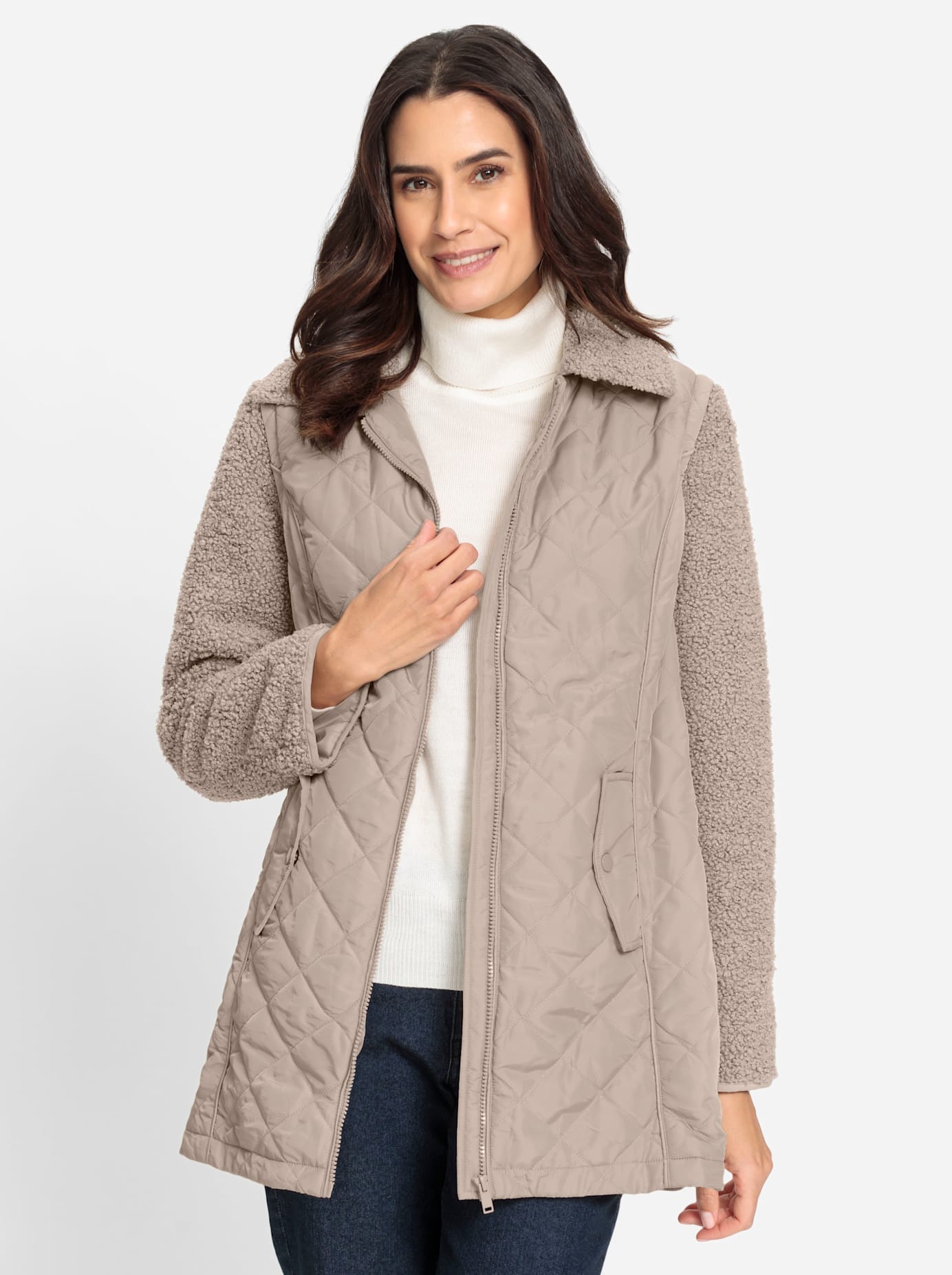 Inspirationen Doppeljacke ohne Kapuze
