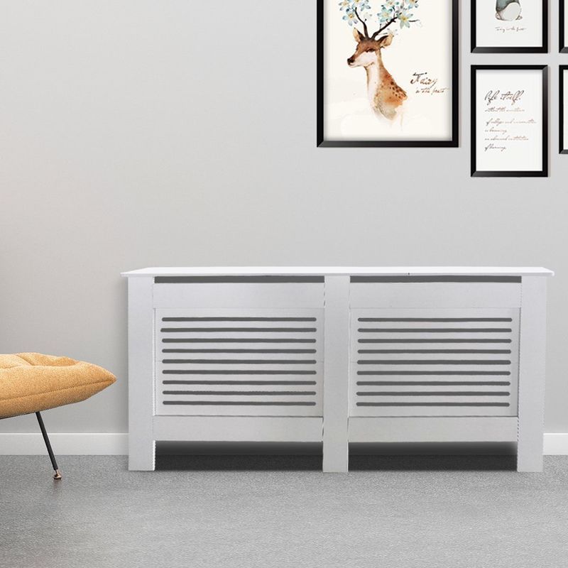 Radiatorombouw - Modern - Wit - 172 cm Breed - Inclusief Montage Instructie