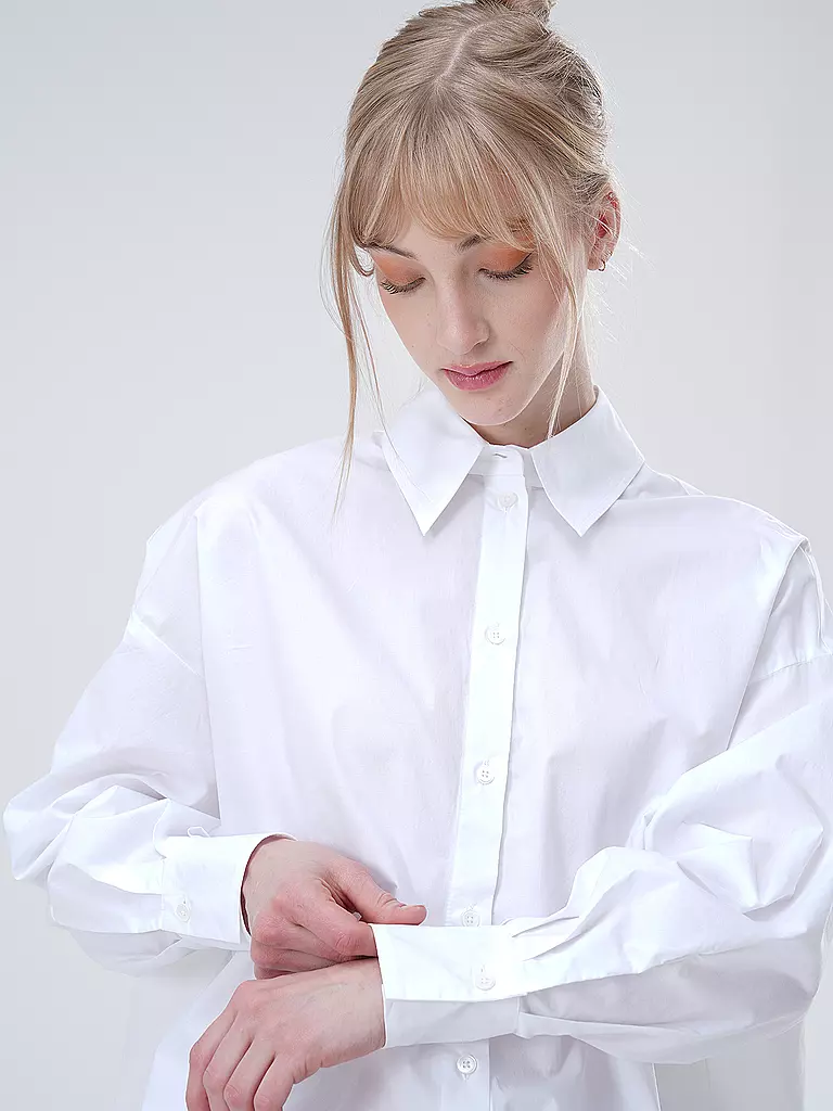 DRYKORN Hemdbluse LYSILA  weiss