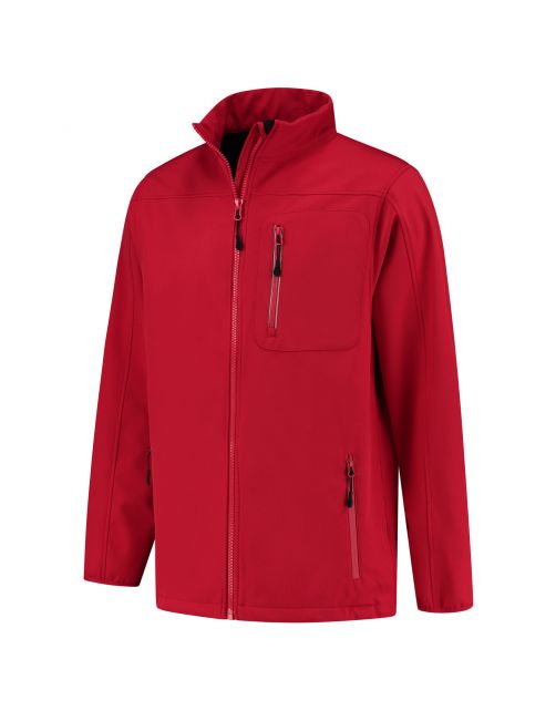 Ardy's Heren Softshell Jas Rood - Outdoorjas