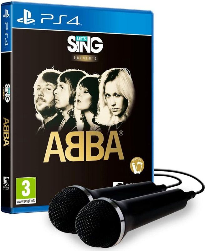 Let's Sing - ABBA - PlayStation 4 - 31 Tracks
