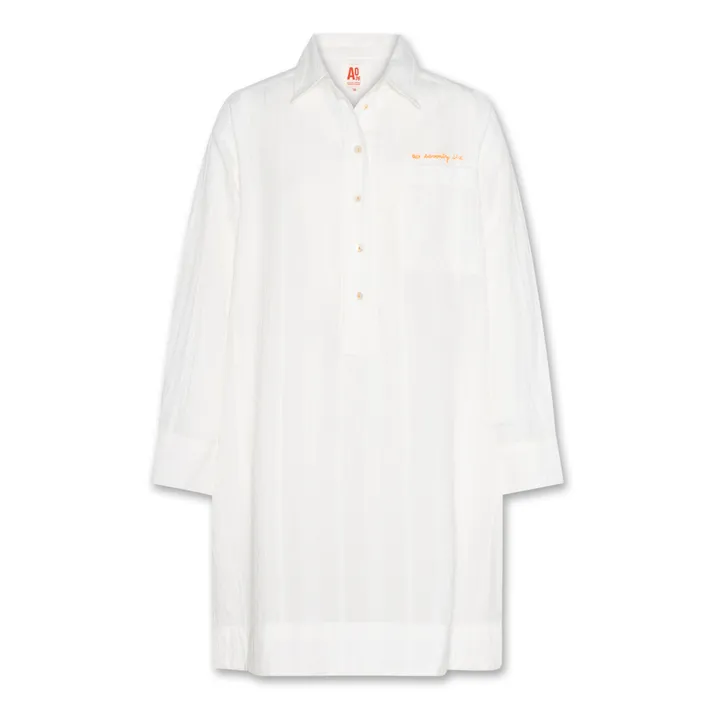 AO76 Robe Hedy Dobby | Blanc
