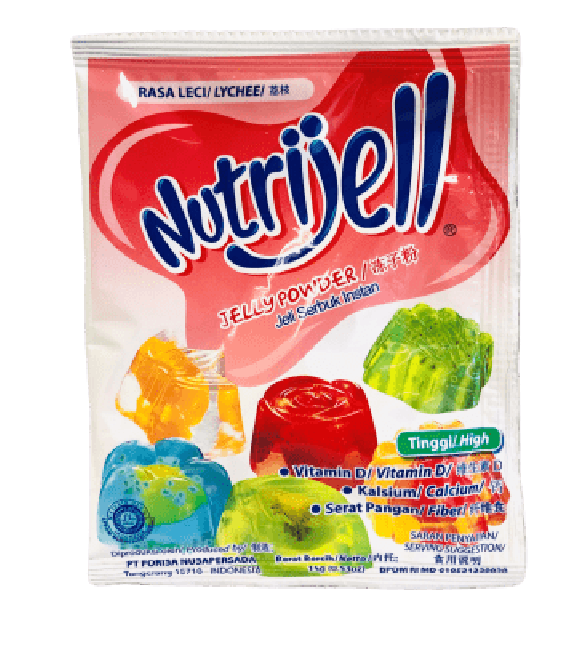 Nutrijell Jelly Poeder met Lychee Smaak 15g