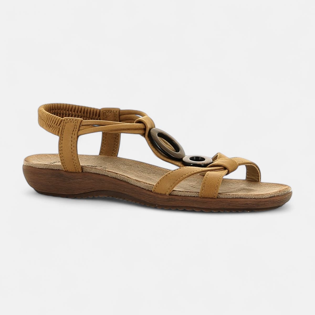 Sandales Femme cognac