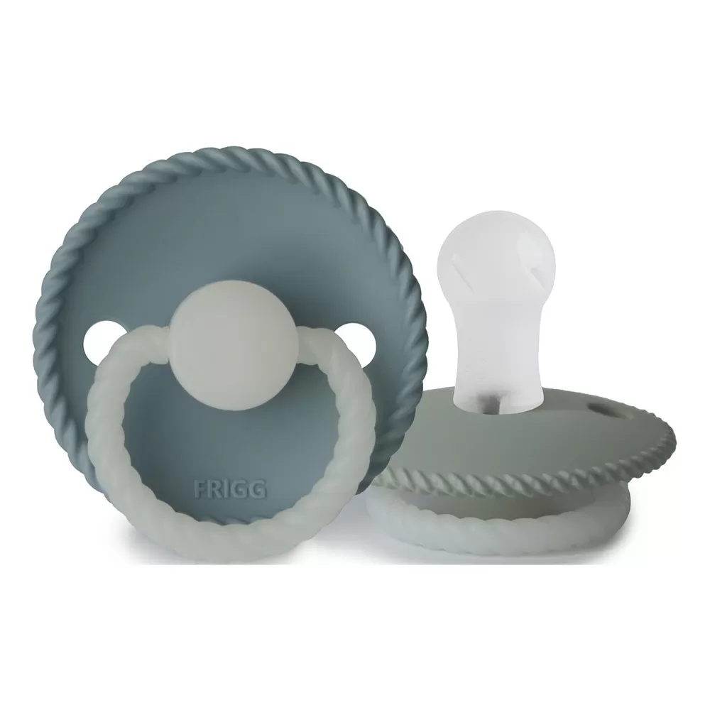 FRIGG Rope Rund Silikone Stone Blue Night/Sage Night - Flere størrelser