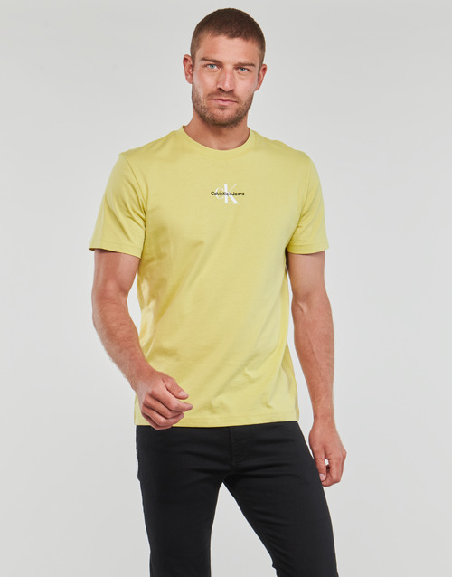 Calvin Klein Jeans - MONOLOGO REGULAR TEE - Jaune