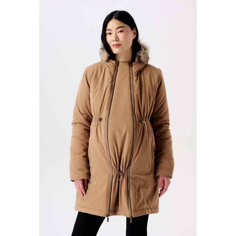 Noppies Umstandsjacke Winter Frankfurt 3-way Tigers Eye