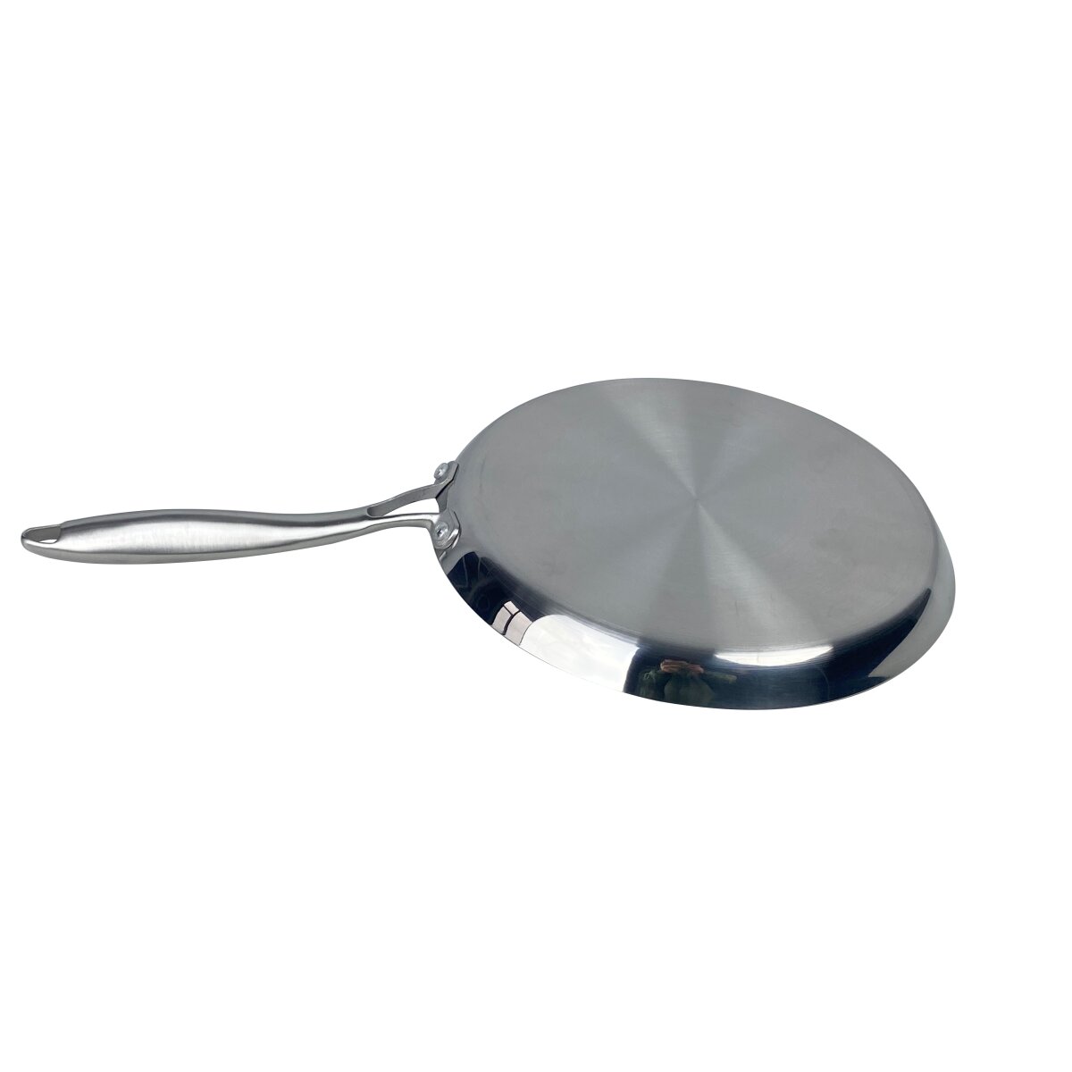Cheffinger Bratpfanne 18/10 Edelstahl Wabenstruktur Ø24cm