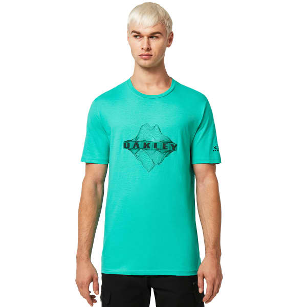 T-shirt OAKLEY ABOVE AND BELOW TEE MINT GREEN