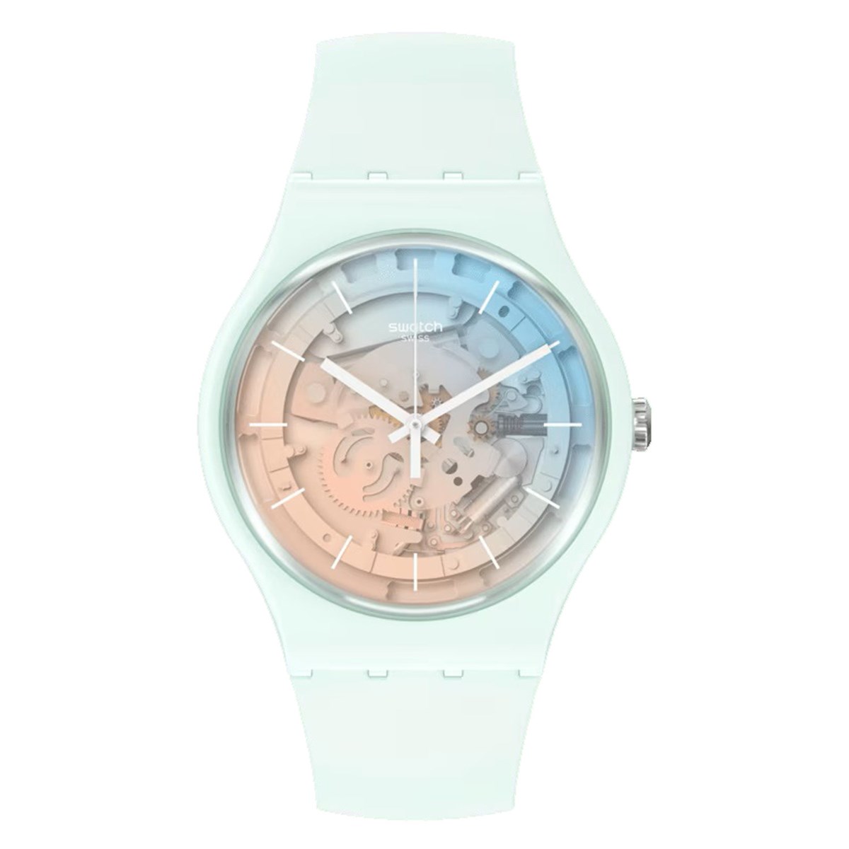 Montre femme Swatch Fleetingly Iceblue
