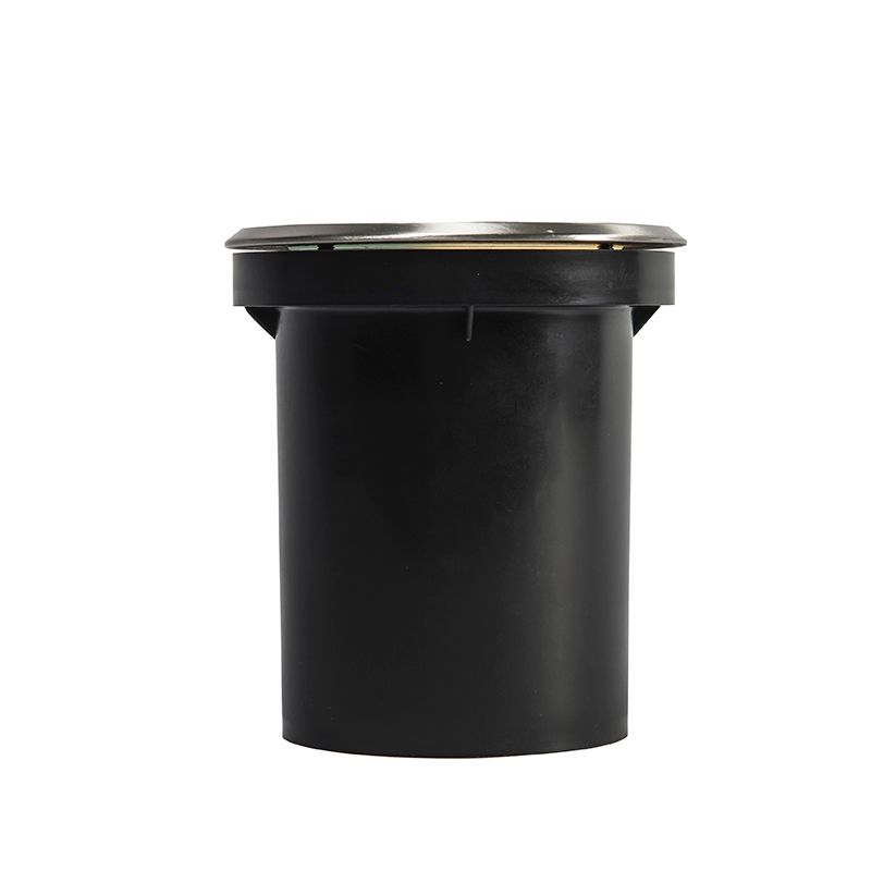 Set van 6 moderne buiten grondspot RVS IP65 verstelbaar - Delux