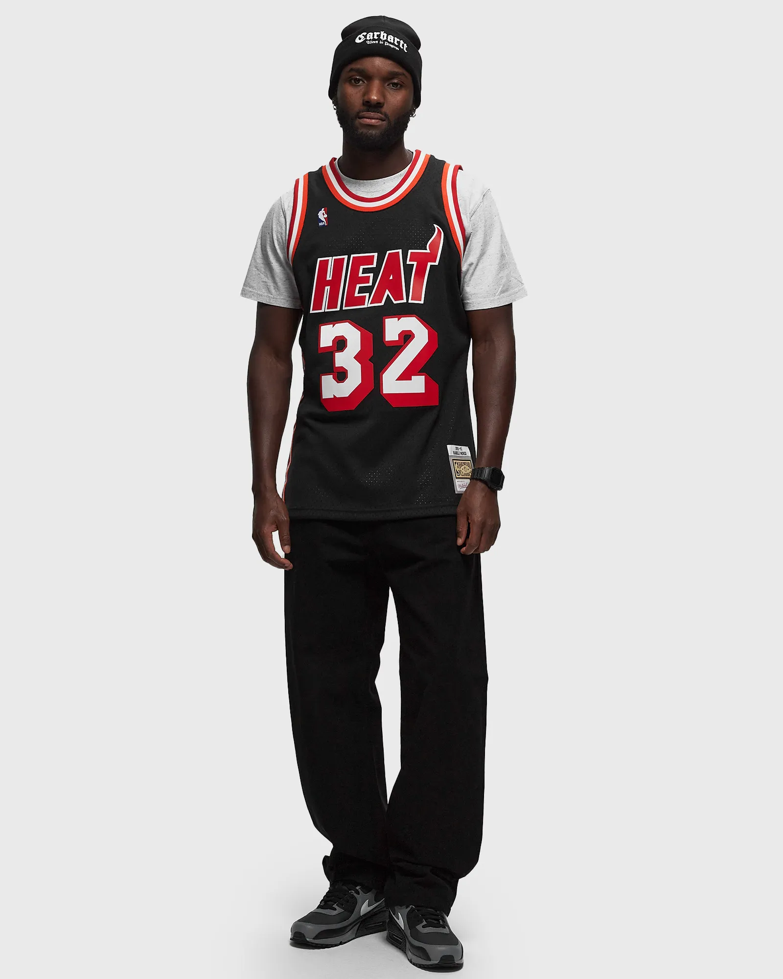 Mitchell & Ness NBA DARK JERSEY MIAMI HEAT 1992-93 HAROLD MINER #32