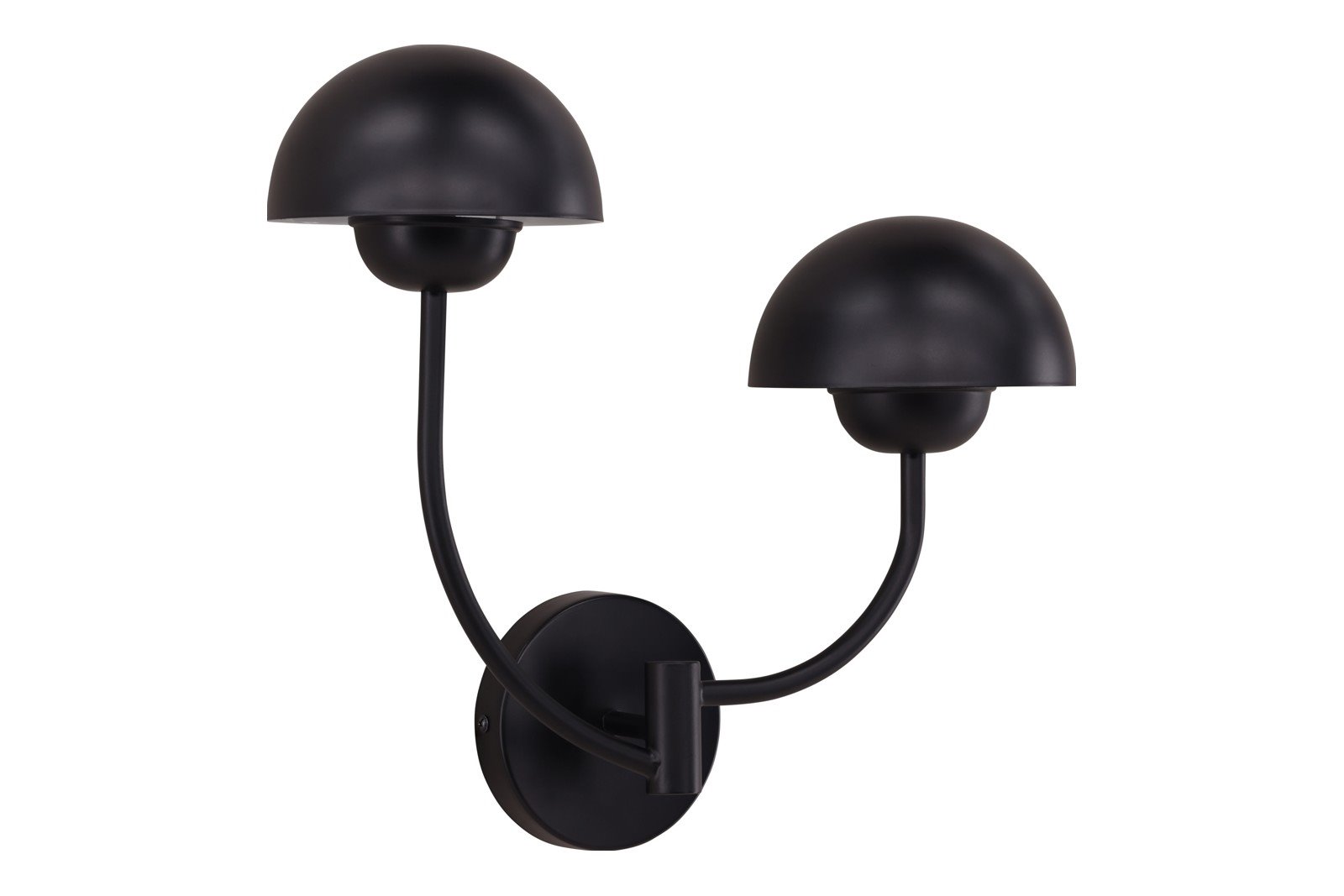Daka vegglampe Sort