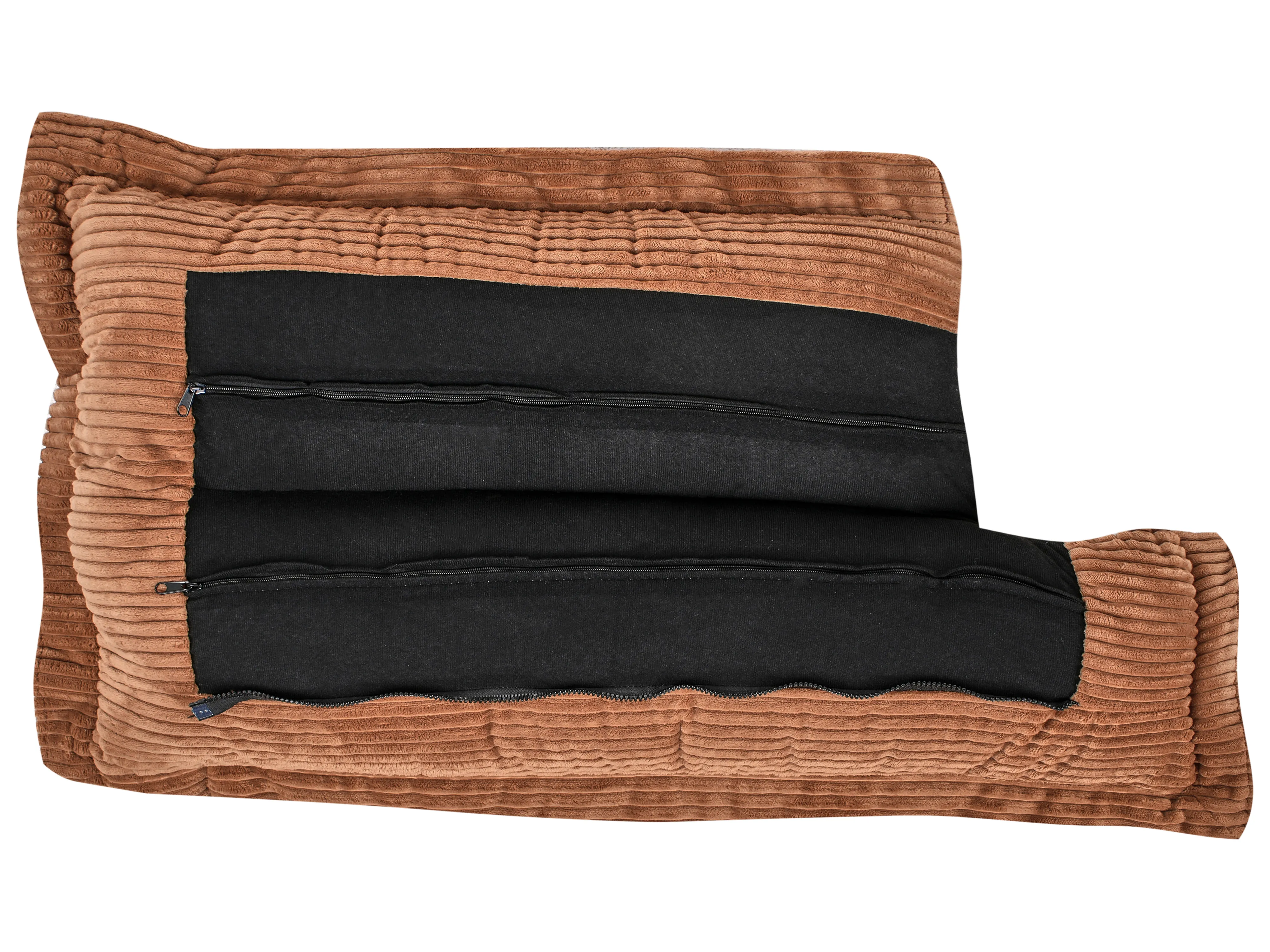 Bank 2-zits TIRRO Corduroy Bruin
