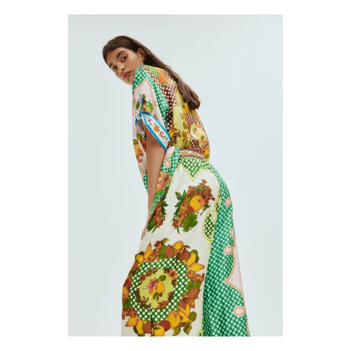 Alémais Chemise Lemonis Soie | Vert