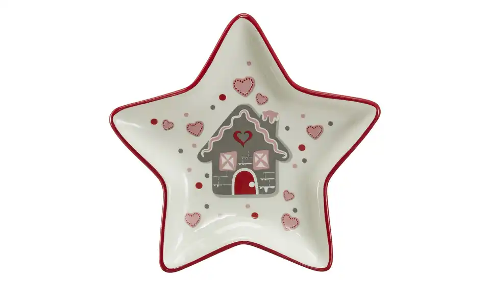 Weihnachtsteller Stern 19 cm