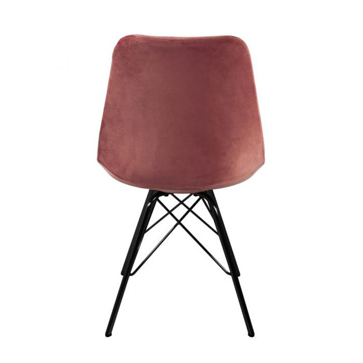 Kick collection - Stoel Velvet - Roze