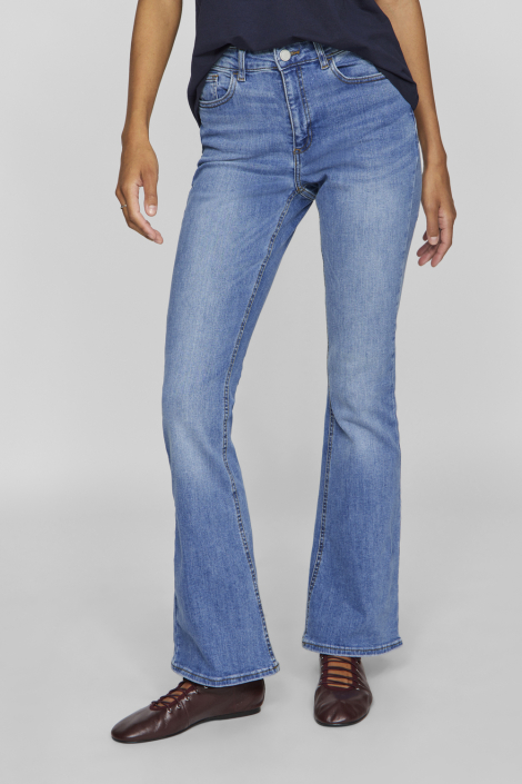 Vila blauwe dames jeans