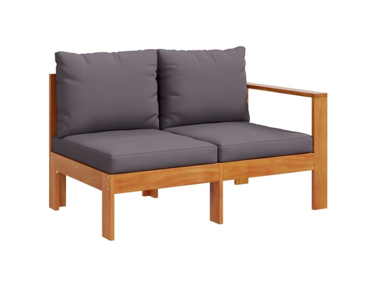 VIDAXL - Salon extérieur Salon de jardin avec coussins 5 pcs bois d'acacia solide
