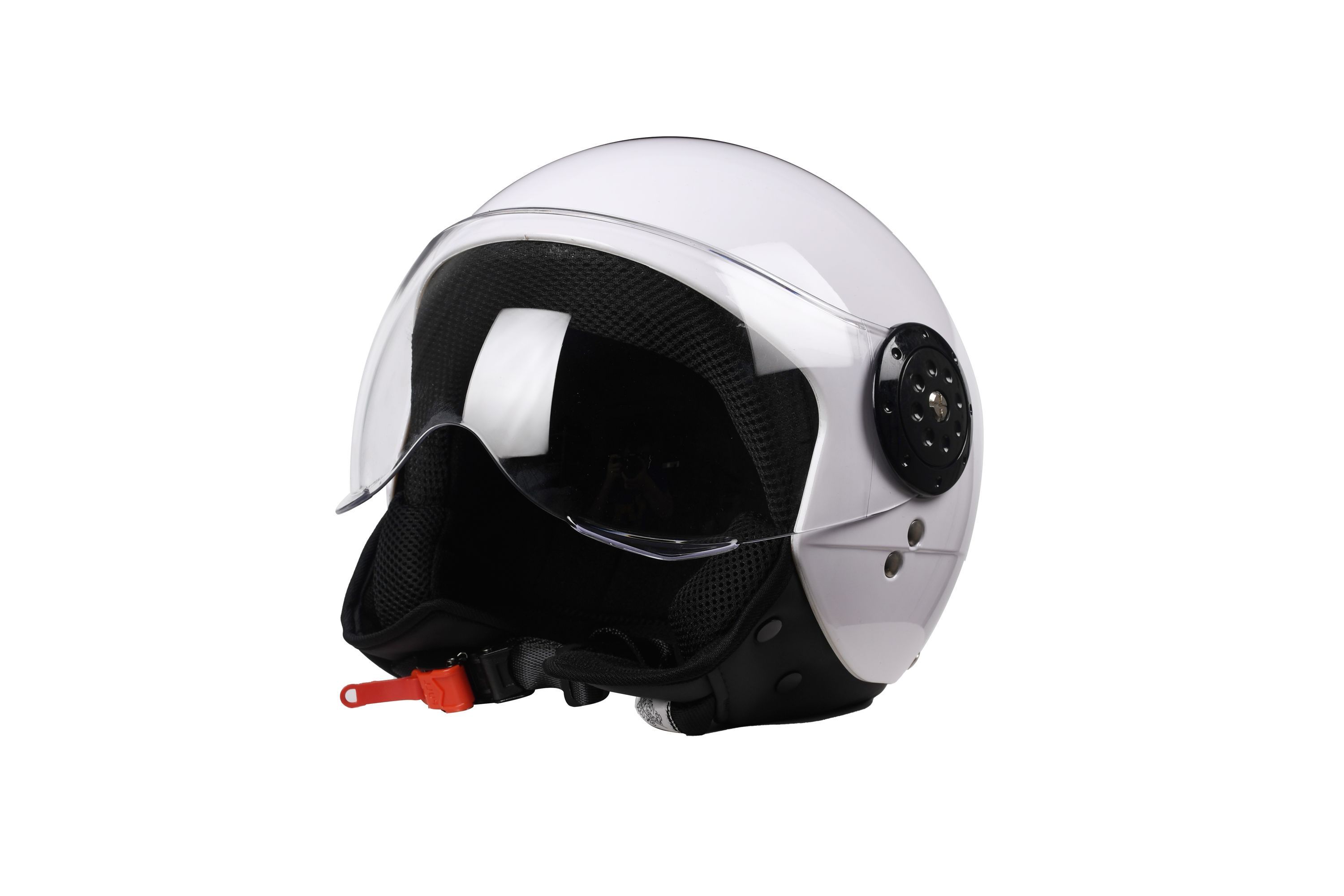 Motorrad Jethelm weiss Grösse 61