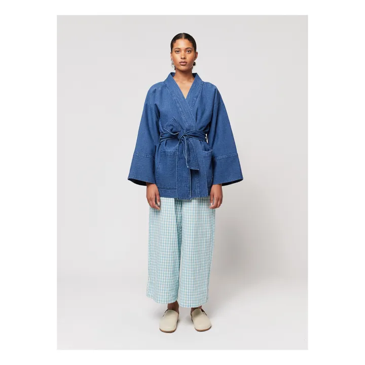 Bobo Choses Veste Kimono Coton - Collection Femme  | Bleu jean