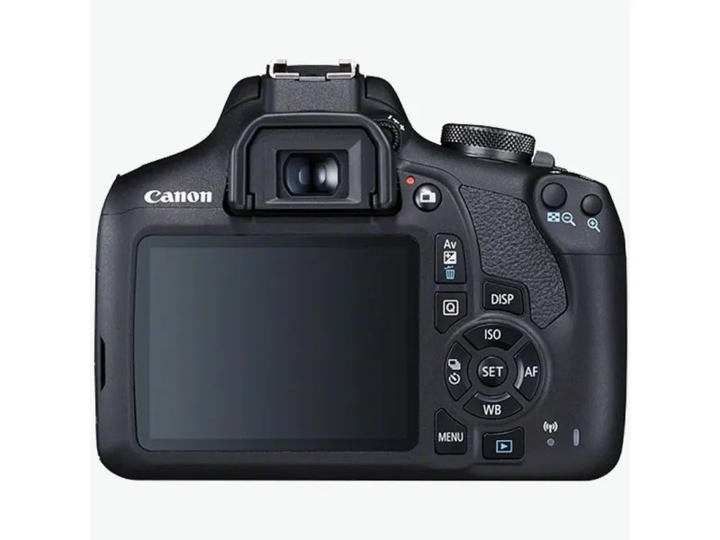 Canon EOS 2000D   LP-E10 batteri - Digitalkamera - SLR - 24.1 MP - APS-C - 1080p / 30 fps - 3x optisk zoom EF-S 18-55 mm IS II objektiv - Wi-Fi, NFC