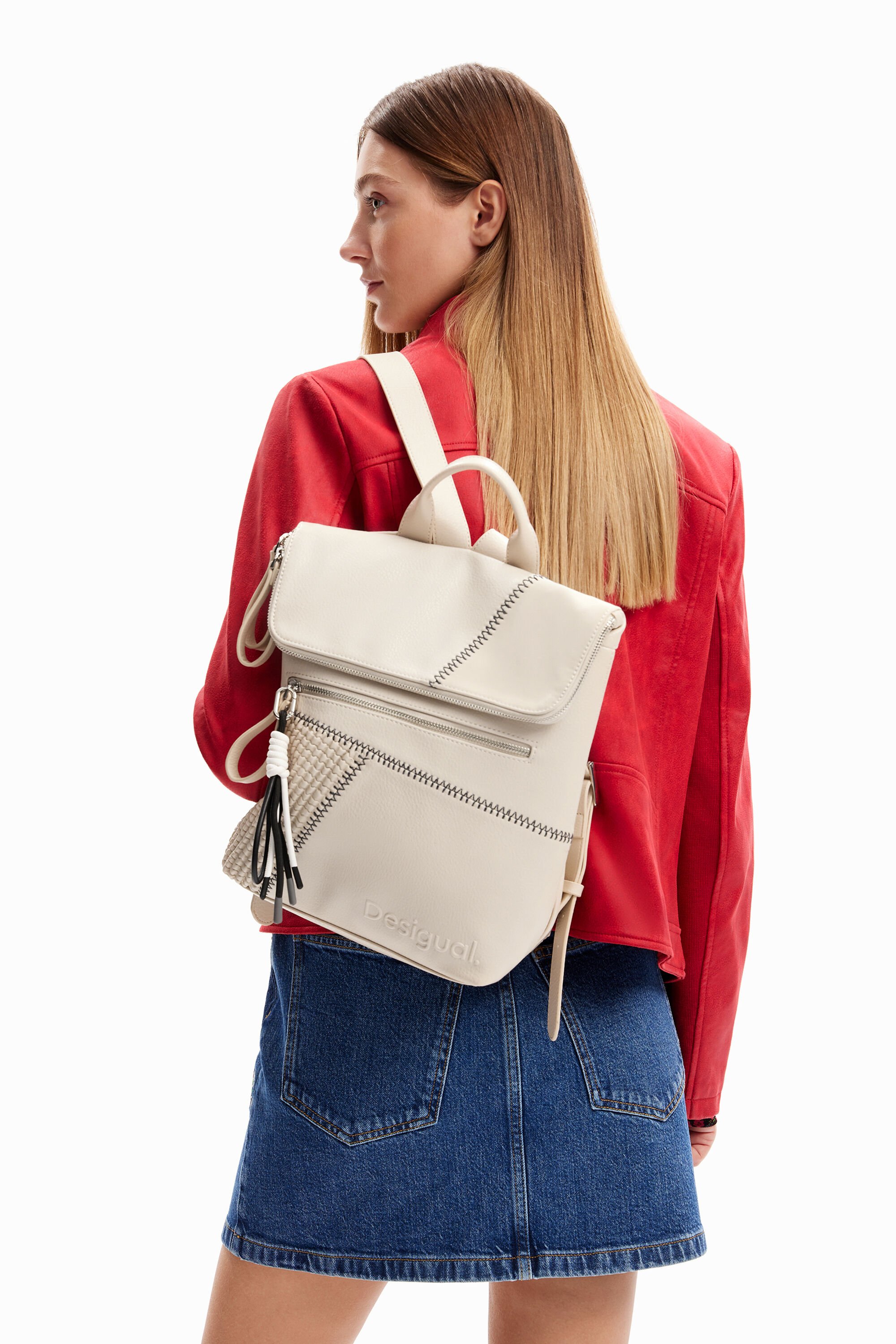 Sac à dos moyen patchwork