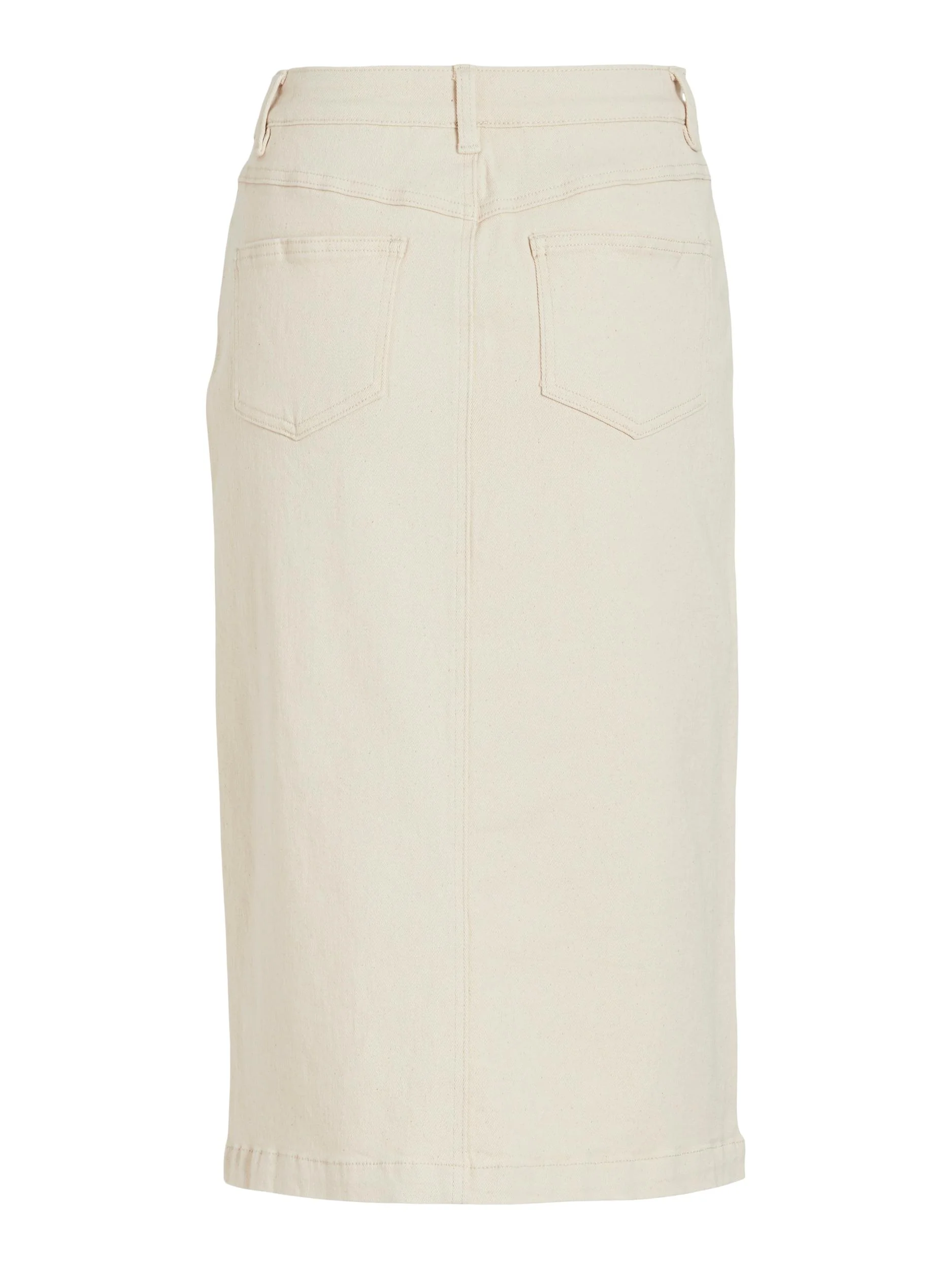 Vila  Viglove Midi nederdel - Whisper White