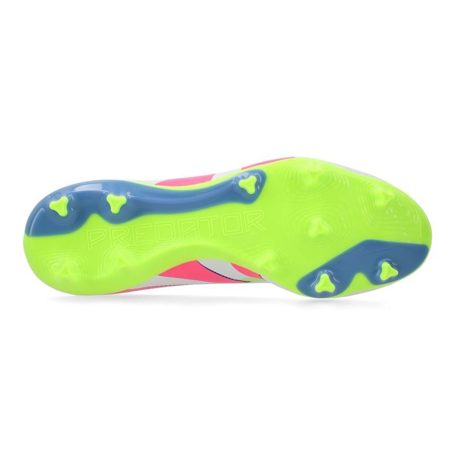 adidas Predator League FG/AG Celestial Victory - Blanc/Lucid Pink/Lucid Lemon