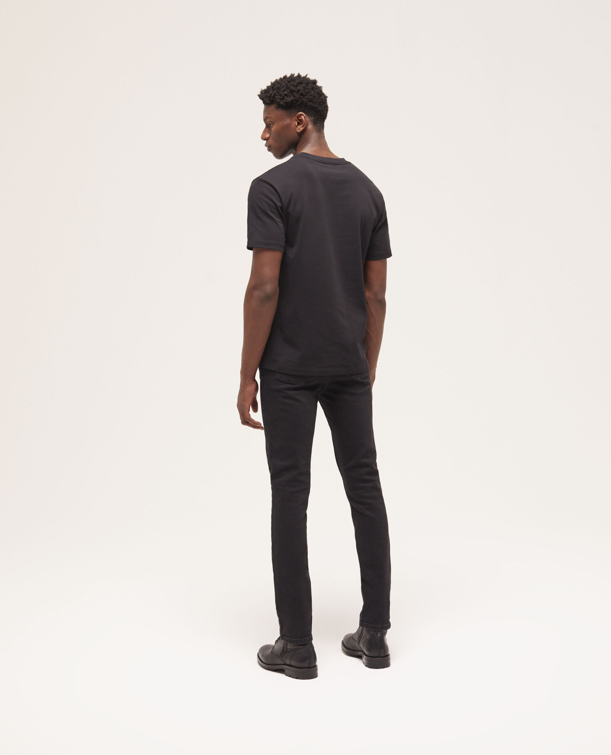 T-shirt sérigraphié noir