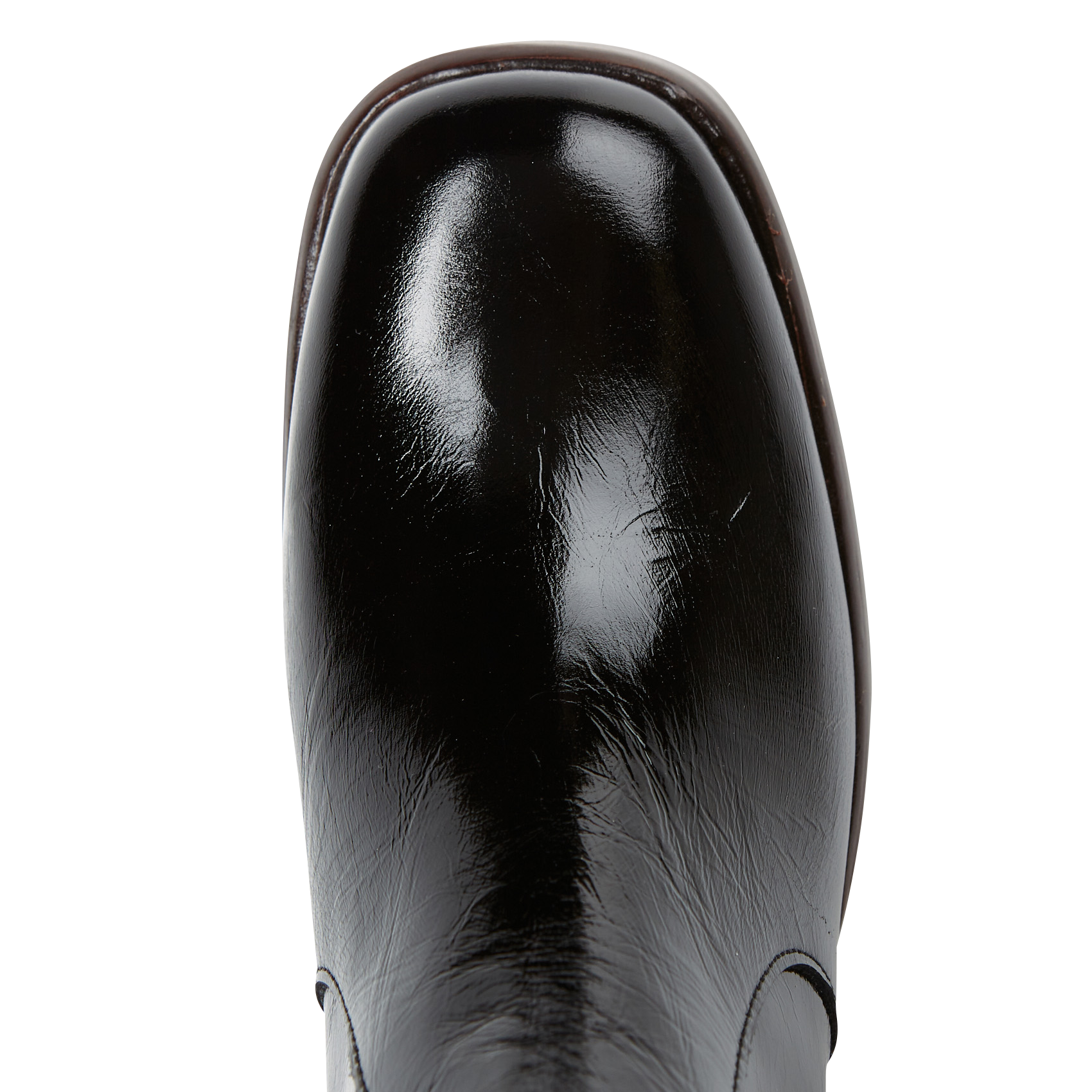 BRIGAND - Bottines talons hauts en cuir| Noir