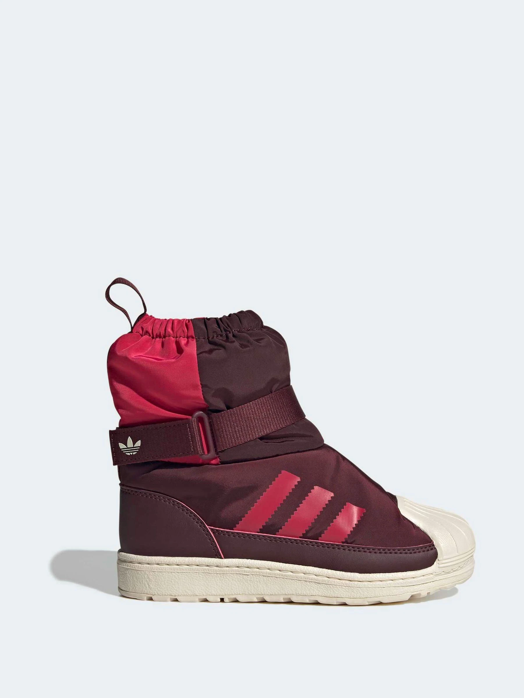 Rood - Adidas Original Superstar 360 Winterized kinderlaars