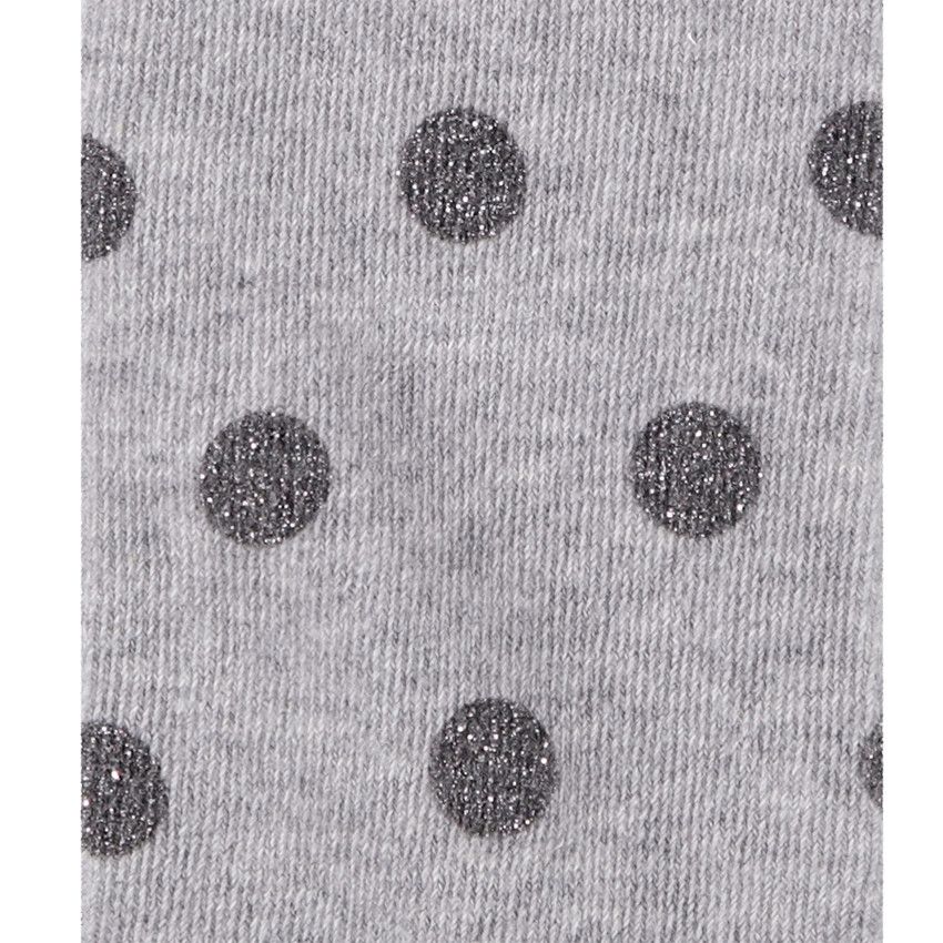 Collant épais fantaisie pour fille - Gris chiné