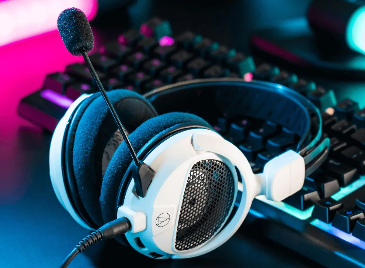 Audio-Technica ATH-GDL3 Blanc Casques gaming