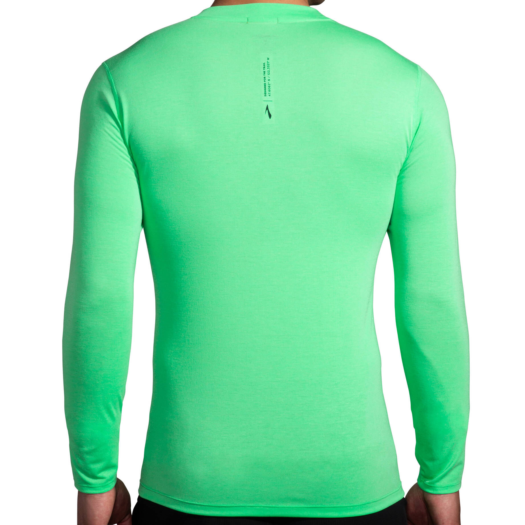 Brooks| Herren Laufshirt HIGH POINT LONG SLEEVE Langarm
