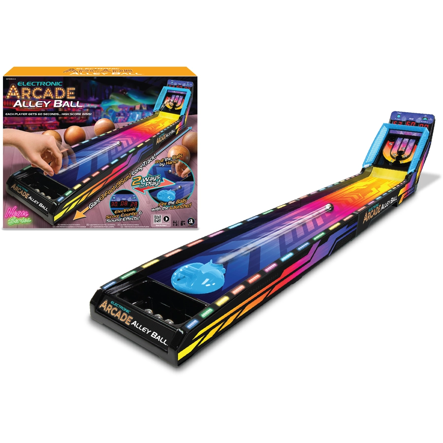 Merchant Ambassador Electronic Arcade Alley-Ball NEON bunt