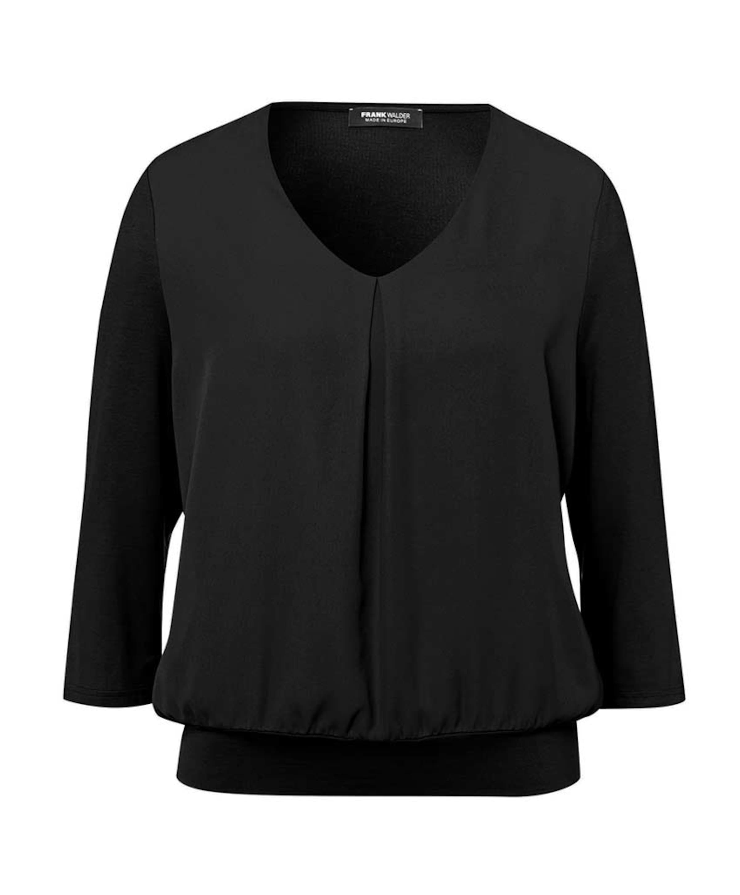 Frank Walder Dames longsleeve zwart