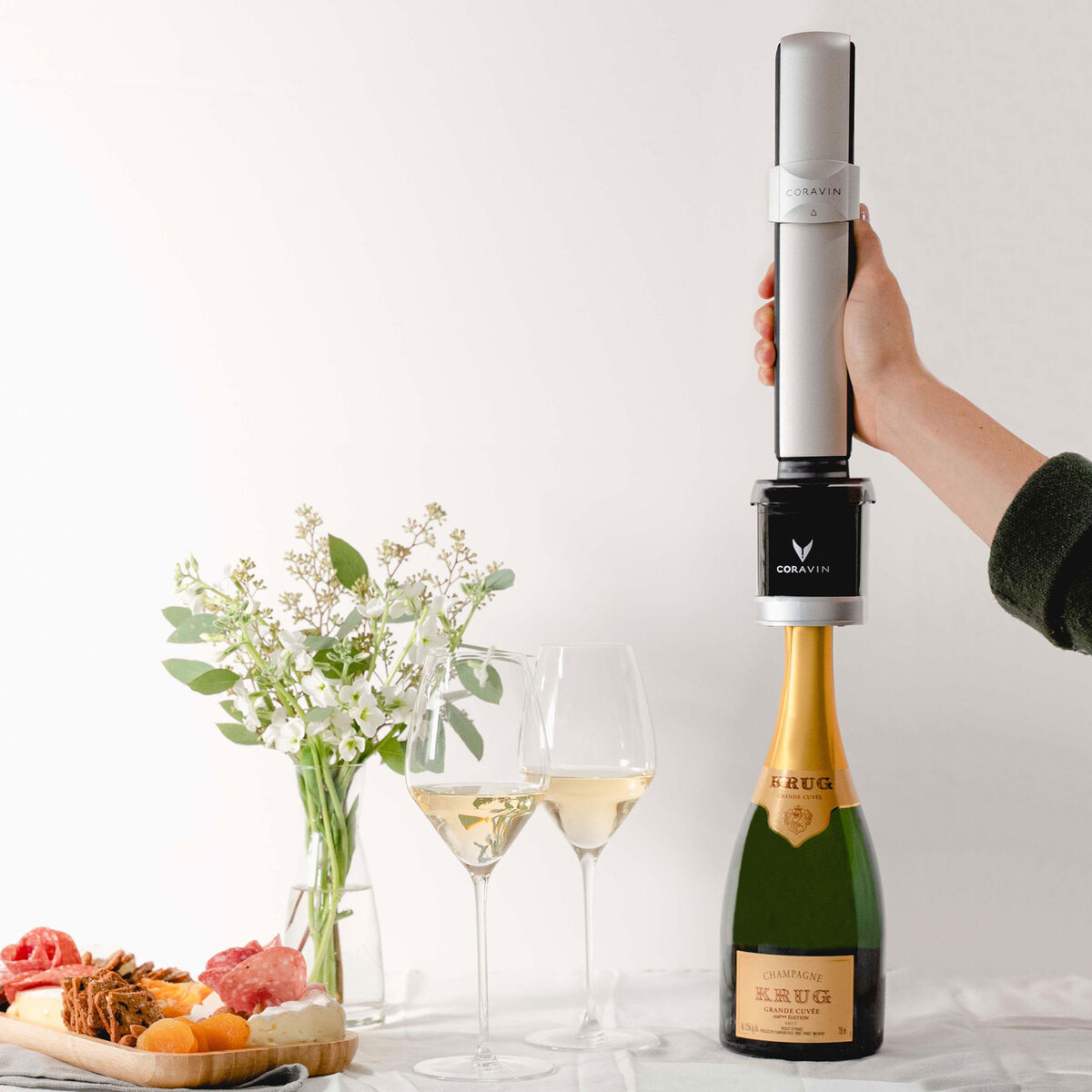 Coravin Sprudlende Vinkonserveringssystem