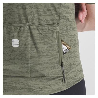 Maillot Manches Courtes Sportful Giara Vert