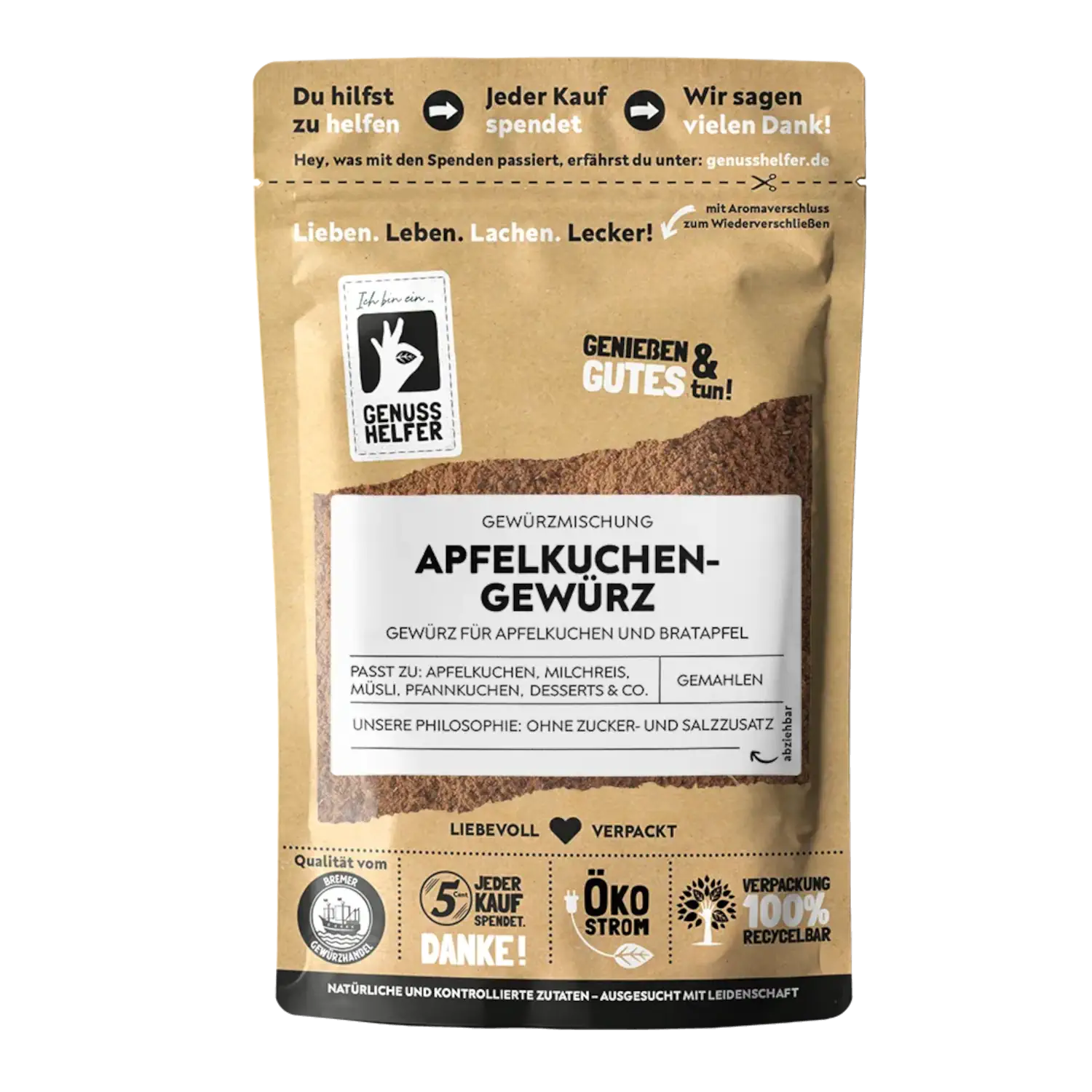 Apfelkuchen-Gewürz, gemahlen
