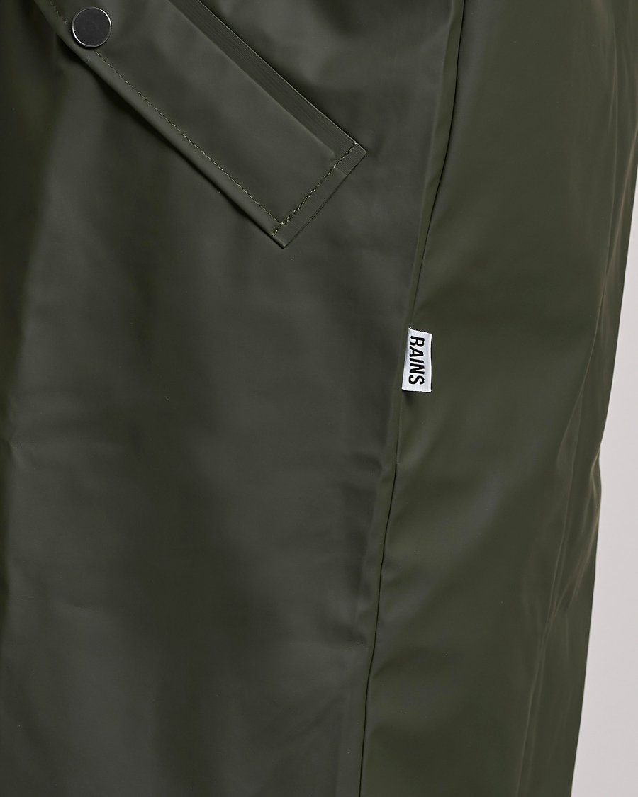 RAINS Long Jacket Green