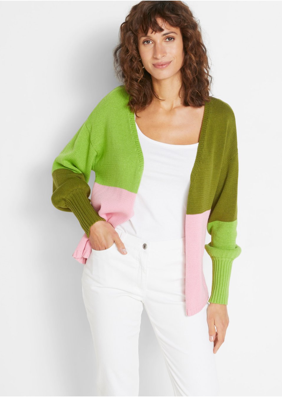 Gilet en maille oversized