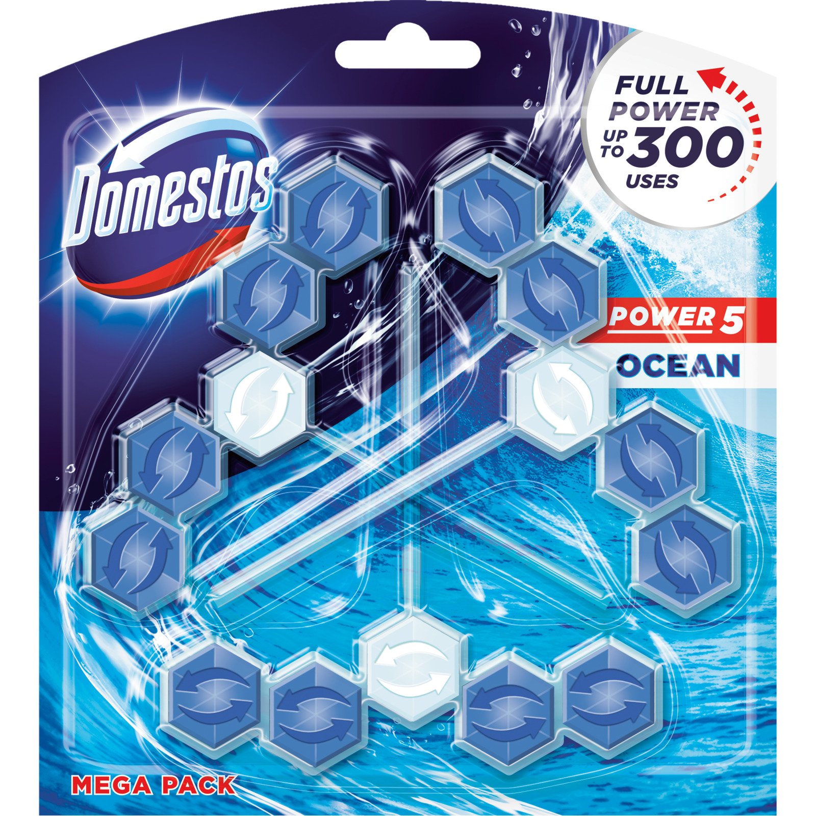 Domestos WC-Stein Ocean 3 x 55 g