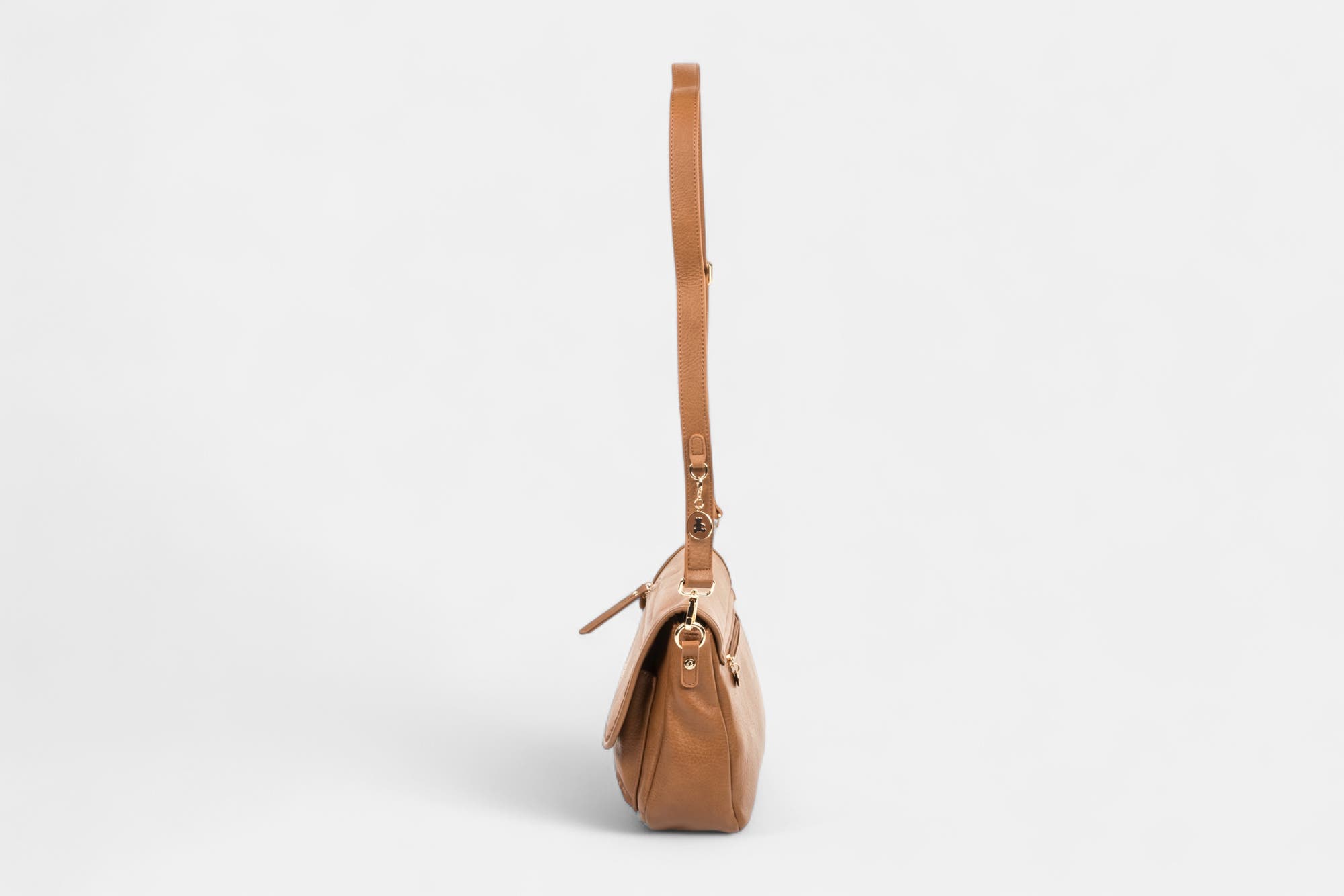 Sac bandoulière cognac