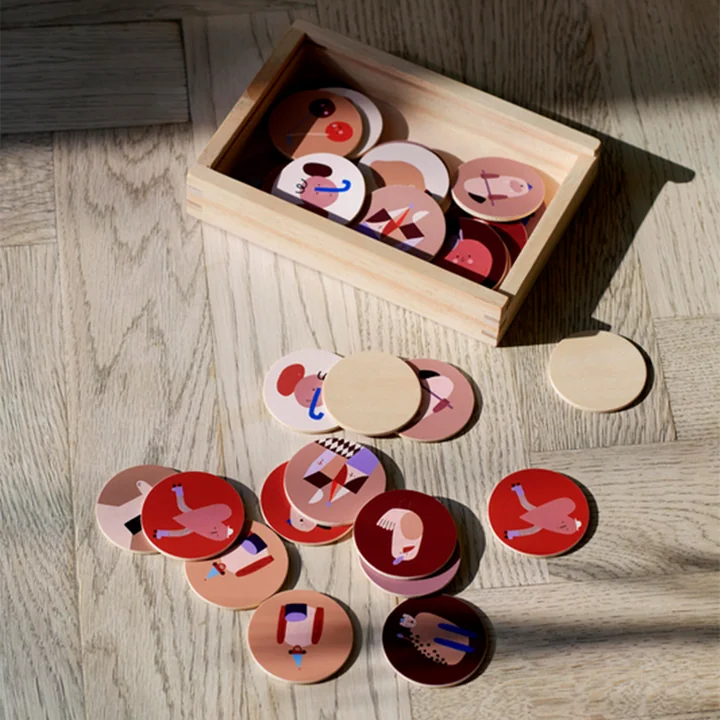 Ferm Living - Critter Memory-Spiel, multi